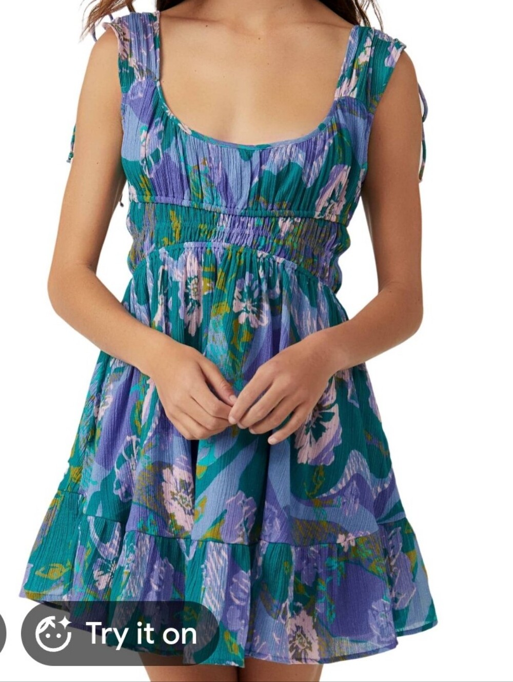 Free People Vernon Mini River Dress Medium